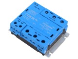 Releu semiconductor trifazat 125A cu &icirc;ntrerupător IP20