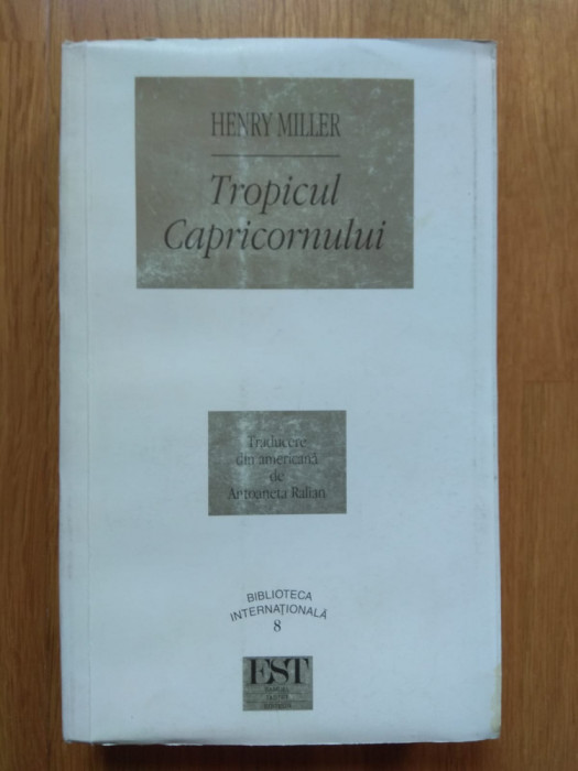 Henry Miller - Tropicul Capricornului (stare impecabila)