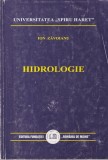 Carte Hidrologie Ion Zavoianu 1999 brosata 319 pagini 13x20 cm romana