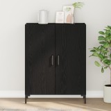 VidaXL Dulap, stejar negru, 69,5x34x90 cm, lemn prelucrat