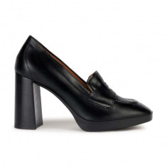 Geox pantofi cu toc D TEULADA D femei, culoarea negru, toc pana, D36VLD 000LM C9999