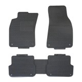 Cumpara ieftin Covorase Auto Cauciuc Umbrella Audi A6 C6 (2004-2011) Negre - Set dedicat, Protectie Premium