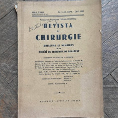 Revista de Chirurgie Anul XXXIX Nr. 9-12 1936