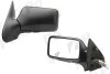 Oglinda exterioara Seat Ibiza/Cordoba (6K) 5.1993-02.2002, Stanga, Crom, manuala, prin cablu, Fara incalzire, carcasa neagra, Plana, BestAutoVest 1H1