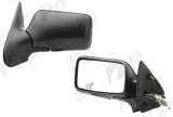 Oglinda exterioara Seat Ibiza/Cordoba (6K) 5.1993-02.2002, Stanga, Crom, manuala, prin cablu, Fara incalzire, carcasa neagra, Plana, BestAutoVest 1H1