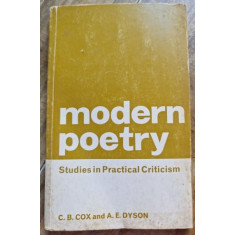 C. B. Cox, A. E. Dyson - Modern Poetry - Studies in Practical Criticism