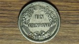 Peru - moneda de colectie rara - 1 centavo 1863 - foarte greu de gasit !