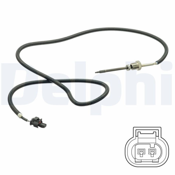 DELPHI TS30246 Senzor, temperatura gaze evacuare