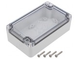 Carcasă universală cu bucșă din alamă 75x125x37mm, KRADEX