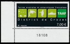 Taaf 2014 - Insula Saint Paul si Amsterdam,MNH,Mi 857 foto
