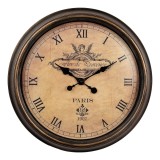 Cumpara ieftin Ceas perete maro bej Provence 55x5 cm