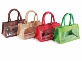 Cumpara ieftin Set 8 gentute cadouri iuta multicolora cm28x15x15,5H