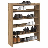 VidaXL Pantofar, stejar artizanal, 80x25x100 cm lemn prelucrat 859904