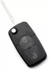 Audi - Carcasa cheie tip briceag cu 2 butoane - baterie 1616 - CARGUARD