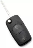 Audi - Carcasa cheie tip briceag cu 2 butoane - baterie 1616 - CARGUARD