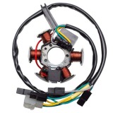Stator Aprindere Minarelli AM6 Ducati 50cc 49cc 80cc 2T Scuter Aprilia Beta Derbi Gilera HM CRE Malaguti MBK Motorhispania Peugeot Rieju Yamaha