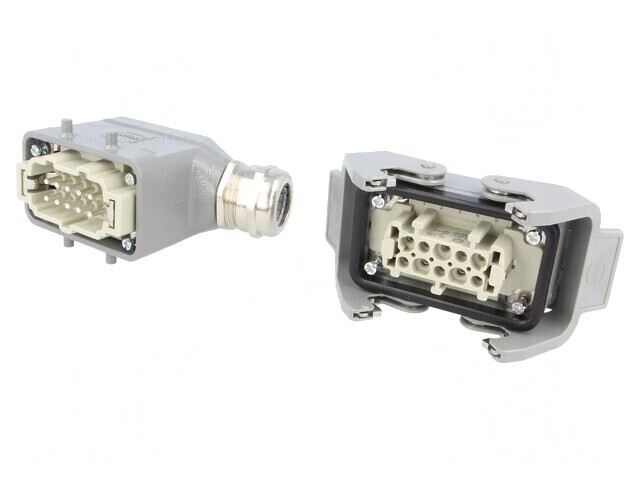 Set Conector HDC Tată-Mamă Soclu-Mufă Han Kit