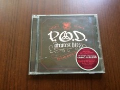 p.o.d. greatest hits atlantic years 2006 cd disc muzica nu metal alternative rock atlantic VG+