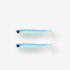 Set năluci flexibile SHAD ȘTIUCĂ ROGEN 120 ALBASTRU X2