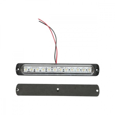 Lampa LED laterala de gabarit alba 12-24V FR1279 Breckner Germany foto