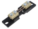 Şunt curent 20A LUMEL Clasa 0,2 50mV pentru şină DIN B4 05020A0A01A1M0