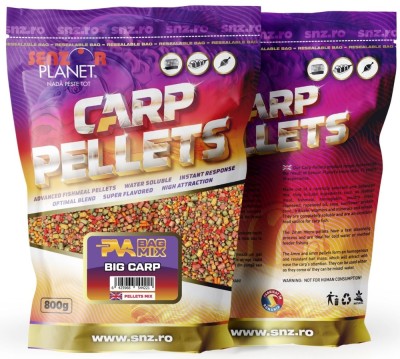 Amestec Nada Senzor PVA Bag Mix, Big Carp, 800g foto