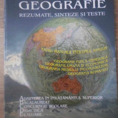 GEOGRAFIE. REZUMATE, SINTEZE SI TESTE (BAC, ADMITERE)-OCTAVIAN MANDRUT