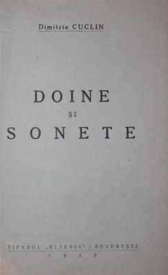 DOINE SI SONETE foto