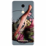 Husa silicon pentru Xiaomi Remdi Note 3, Abstract Minimalistic Hands