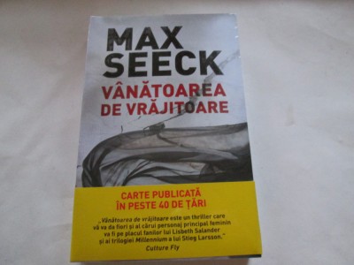 VANATOAREA DE VRAJITOARE - MAX SEECK foto