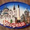 D5 - Magnet frigider - tematica turism - Serbia 2