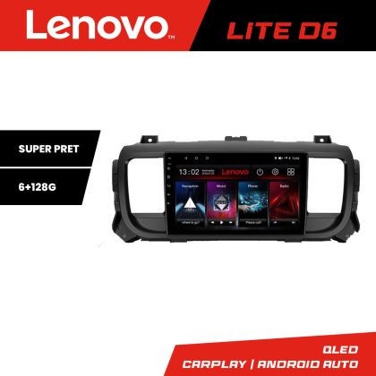 Navigatie Citroen Jumpy Toyota Proace Peugeot Traveller Lenovo Kit-jumpy16 8 core 6+128 GB Android Waze USB Navigatie Internet Youtube v3 CarStore Tec