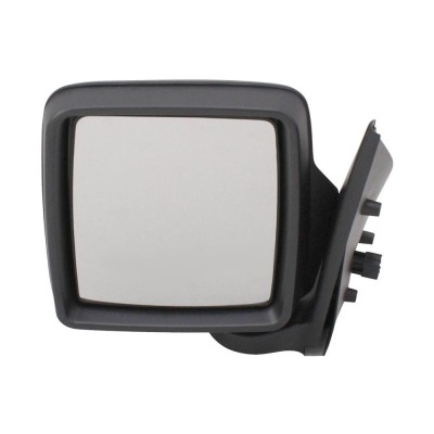 Oglinda exterioara Opel Combo C, Tour 2002-10.2010 partea stanga BestAutoVest crom convex carcasa neagra reglare electrica cu incalzire foto