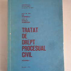 ILIE STOENESCU , SAVELLY ZELBERSTEIN - TRATAT DE DREPT PROCESUAL CIVIL (vol.1)