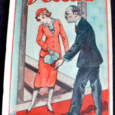 Revista ”VESELIA” – Nr. 19 / 1936, ilustratii erotice art deco, ilustrator PAL