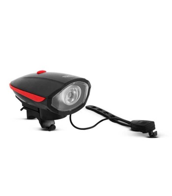 Lumina pentru bicicleta cu claxon electric XPE LED acumulator Li-ion 400mAh 450lm IP55 Phenom 18582 foto