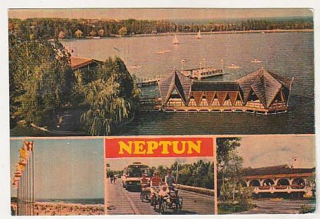 bnk cp Neptun - Imagini din statiune - circulata