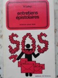 ENTRETIENS EPISTOLAIRES. SCIENCE POUR TOUS-V. LEVY-230301