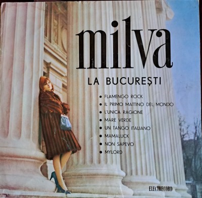 Disc Vinil Milva - Milva La București-Electrecord-EDD 1089 foto