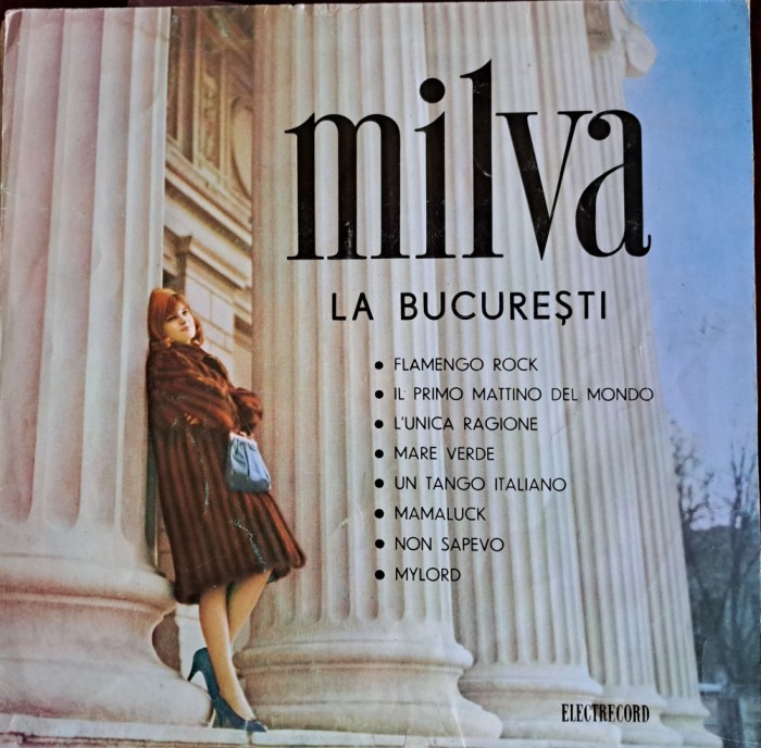 Disc Vinil Milva - Milva La București-Electrecord-EDD 1089
