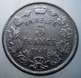 1.418 BELGIA ALBERT 5 FRANCS FRANCI 1932 BELGES, Europa, Nichel