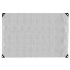 Prelata din polietilena impermeabila laminata, 210g/m2, 4x6m, gri Household NewTrend