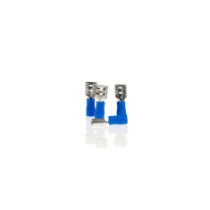 PAPUC ELECTRIC AUTO IZOLAT ALBASTRU TIP MAMA 6.35mm - SET 10