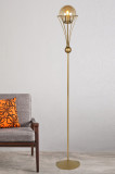 Cumpara ieftin Lampadar, Squid Lighting, Lapis Antique, 23 x 23 x 135 cm, metal, auriu