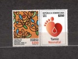 REPUBLICA DOMINICANA 2015 - MEDICINA. INGRIJIRE NEONATALA. NESTAMPILATA, SA23, Nestampilat