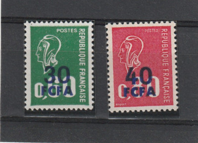 Reunion 1974 - CFA, dantelate,MNH,Mi.505,506 foto