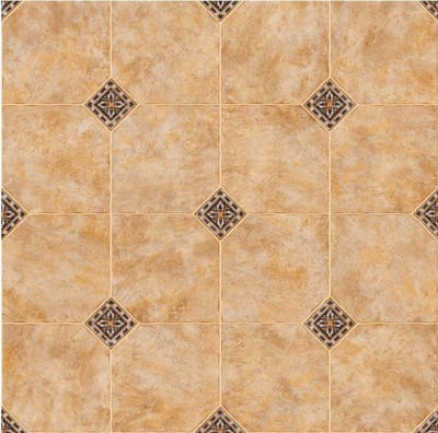 Linoleum Rezidential Clasa 22, Belgia, Model Kelso 7099, Suport Spuma, Grosime 2.8 mm, Imitatie Gresie, Bej, PVC, Latime 2m, Marime 200 x 200 cm foto