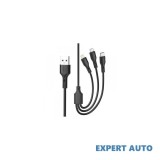 Cablu pentru incarcare 2.4a si transfer date 3 in 1: micro usb, type c si lighting (iphone) cod: xo-nb230-31 Alta marca Alt model #7, Array