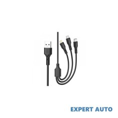Cablu pentru incarcare 2.4a si transfer date 3 in 1: micro usb, type c si lighting (iphone) cod: xo-nb230-31 Alta marca Alt model #7