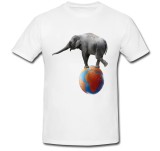 Cumpara ieftin Tricou &quot; Elefant si planeta &quot;